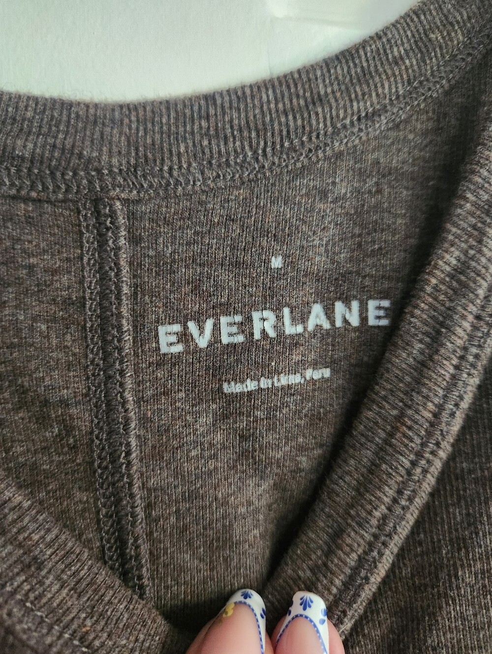 Everlane Ribbed Tank Top - Picture 2 of 3